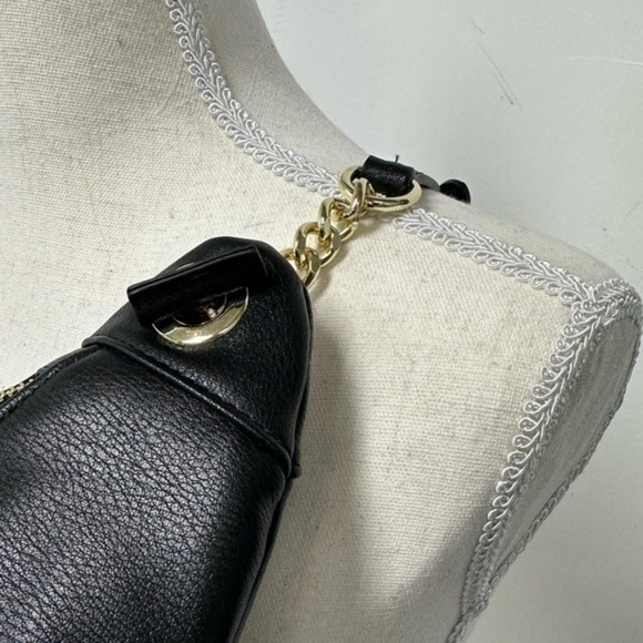 Pinko Black Leather Belt Bag Fanny Pack Pouch NWT $599 - Picture 4 of 9